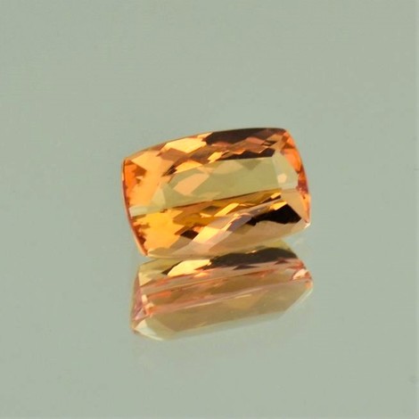 Imperial Topaz cushion pinkish orange 4.03 ct