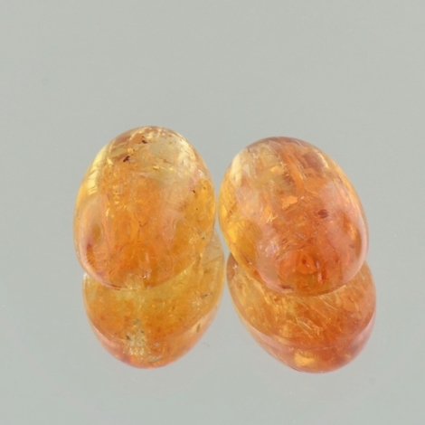 Imperial-Topas Duo Cabochon oval 17,79 ct Imperial-Topas Duo Cabochon oval 17,79 ct