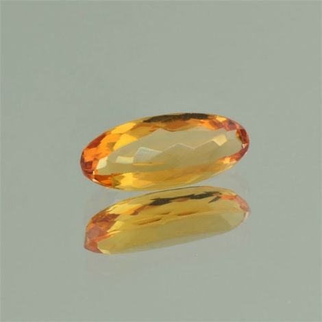 Imperial Topas, Oval facettiert (3,77 ct.) aus Brasilien (Ouro Preto)