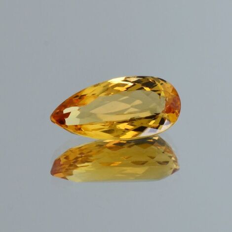Imperial Topas Tropfen gelborange 4,58 ct