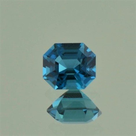 Indicolite Tourmaline octagon blue 1.06 ct.