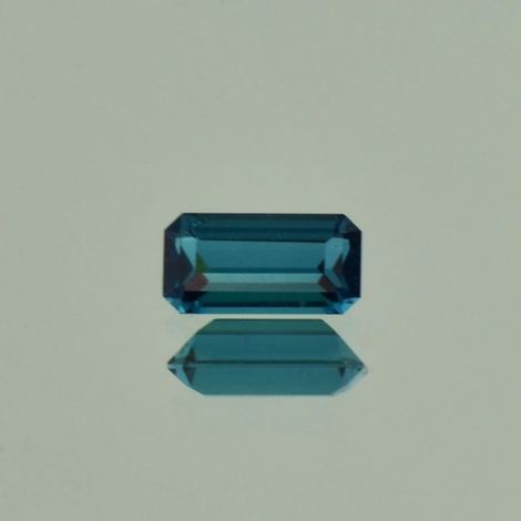 Indigolith Turmalin octagon blau 1,67 ct