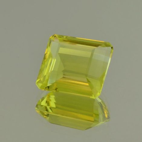 Lemon-Quarz, Achteck facettiert (18,13 ct.) aus Brasilien