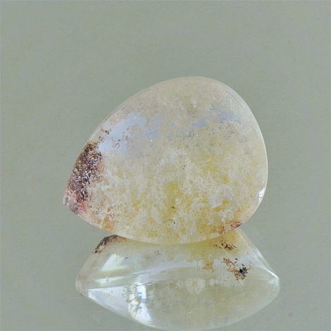 Einschlussquarz, Tropfen (18,59 ct.) aus Brasilien Einschlussquarz, Tropfen (18,59 ct.) aus Brasilien
