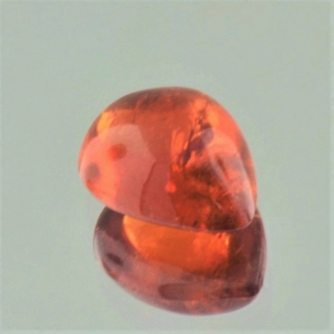 Mandarin-Granat Cabochon Tropfen orange 7,84 ct Mandarin-Granat Cabochon Tropfen orange 7,84 ct