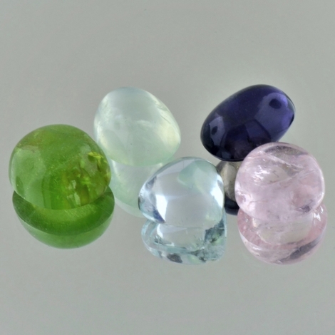 Mixed Lot Cabochons multicolor 29,76 ct Mixed Lot Cabochons multicolor 29,76 ct