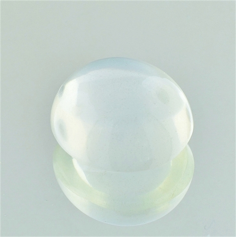 Mondstein Cabochon oval weiss-getönt 9,39 ct Mondstein Cabochon oval weiss-getönt 9,39 ct