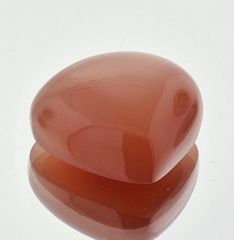 Mondstein Cabochon Tropfen orangebraun 25,15 ct Mondstein Cabochon Tropfen orangebraun 25,15 ct