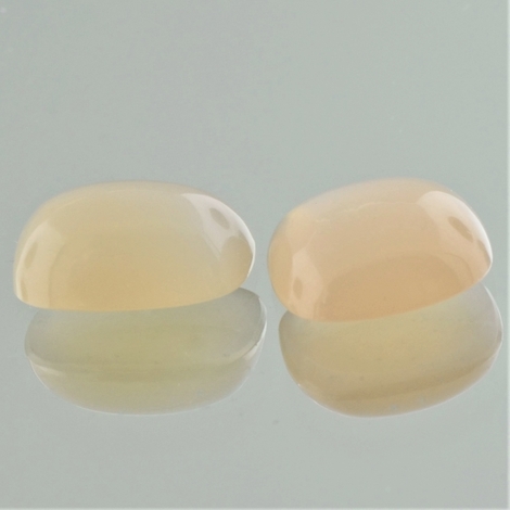 Mondstein Duo Cabochons antik 9,95 ct