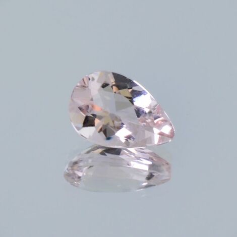 Morganite pear light pink 1.66 ct.