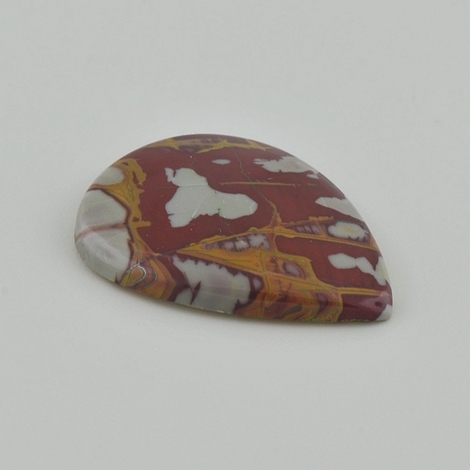 Noreena Jaspis, Tropfen Cabochon (46,27 ct.) aus Australien (Pilbara Region) Noreena Jaspis, Tropfen Cabochon (46,27 ct.) aus Australien (Pilbara Region)