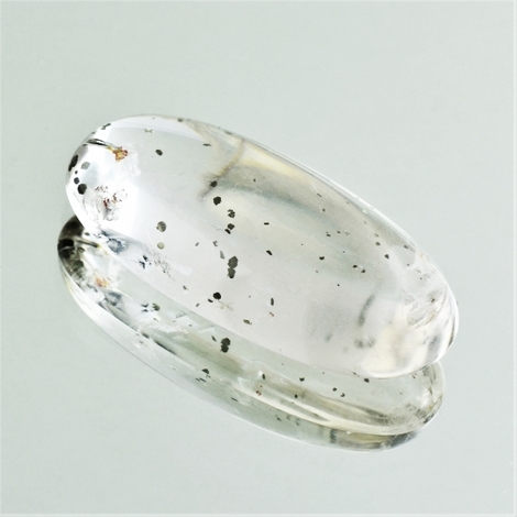Einschluss-Quarz, Oval Cabochon (36,31 ct.) aus Brasilien Einschluss-Quarz, Oval Cabochon (36,31 ct.) aus Brasilien