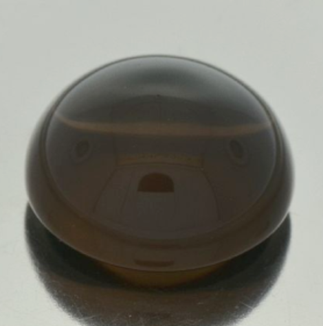 Smoky Quartz cabochon round 56.24 ct