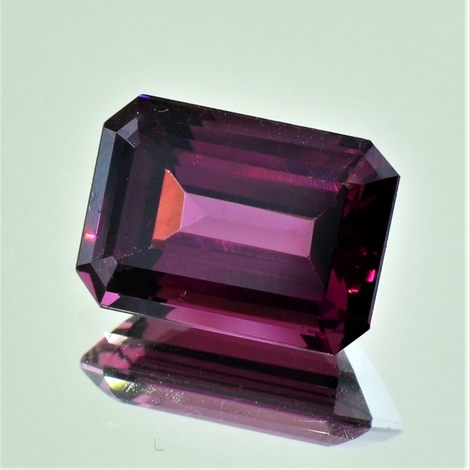 Rhodolith octagon purpurrot 9,46 ct Rhodolith octagon purpurrot 9,46 ct