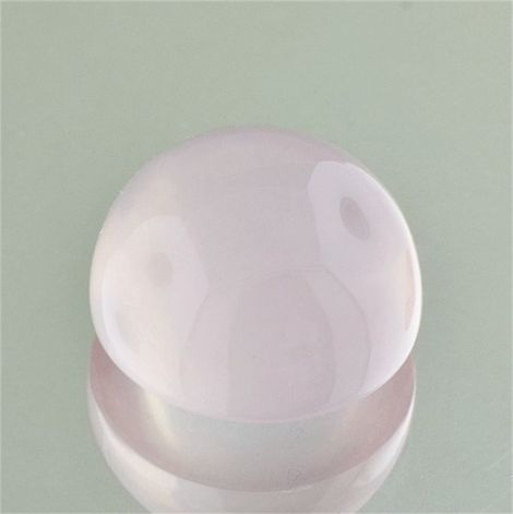 Rosenquarz, Rund Cabochon (ca. 24 ct.) aus Brasilien Rosenquarz, Rund Cabochon (ca. 24 ct.) aus Brasilien