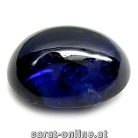 Saphir, Oval Cabochon (5,14 ct.) aus Sri Lanka Saphir, Oval Cabochon (5,14 ct.) aus Sri Lanka