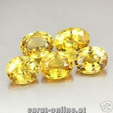 Saphir Lot, Oval facettiert (ca. 2,5 ct.) aus Sri Lanka Saphir Lot, Oval facettiert (ca. 2,5 ct.) aus Sri Lanka