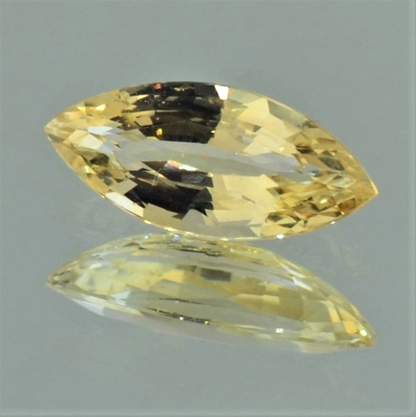 Saphir, Navette facettiert (1,23 ct.) aus Kenia Saphir, Navette facettiert (1,23 ct.) aus Kenia