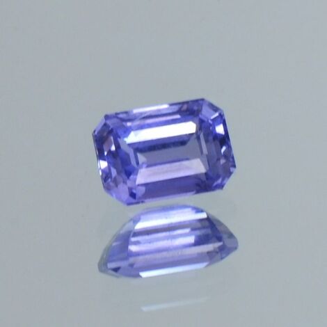 Saphir octagon lila-blau 2,03 ct
