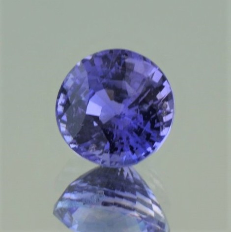 Saphir, Rund facettiert (4,01 ct.) aus Sri Lanka