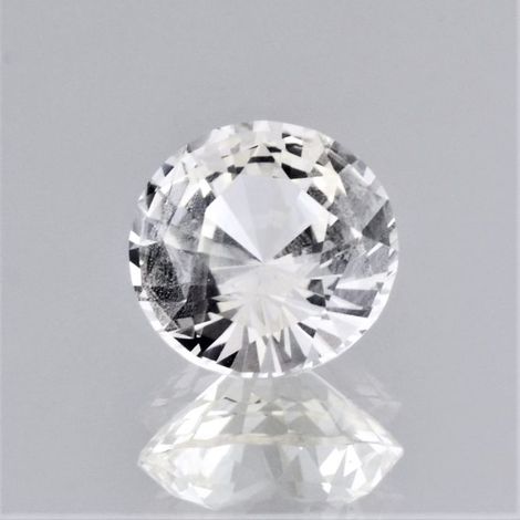 Saphir, Rund facettiert (6,17 ct.) aus Sri Lanka