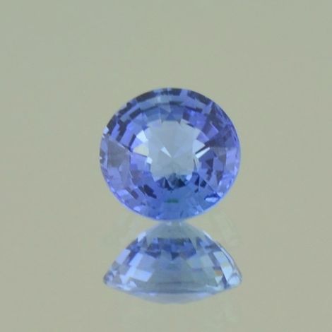 Sapphire round medium blue unheated 2.08 ct