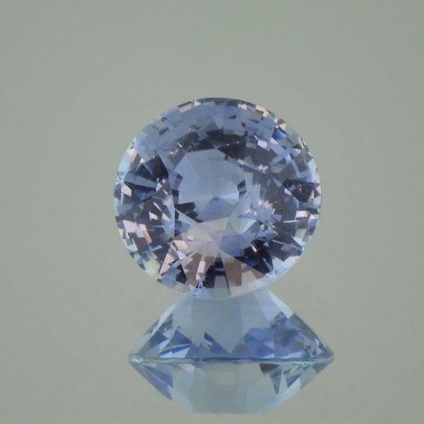 Saphir, Rund facettiert (3,56 ct.) aus Sri Lanka