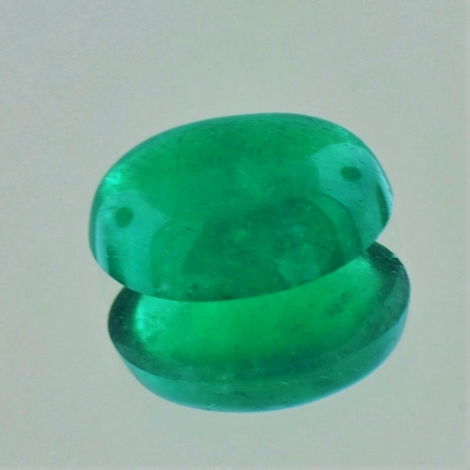 Smaragd Cabochon oval 5,28 ct Smaragd Cabochon oval 5,28 ct