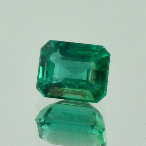 Smaragd octagon grün 3,56 ct