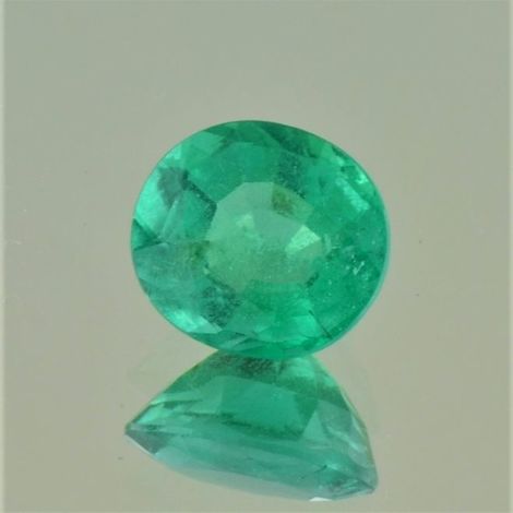 Smaragd oval grün 3,08 ct