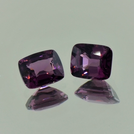 Spinell Duo antik dunkelpurpur 3,0 ct Spinell Duo antik dunkelpurpur 3,0 ct