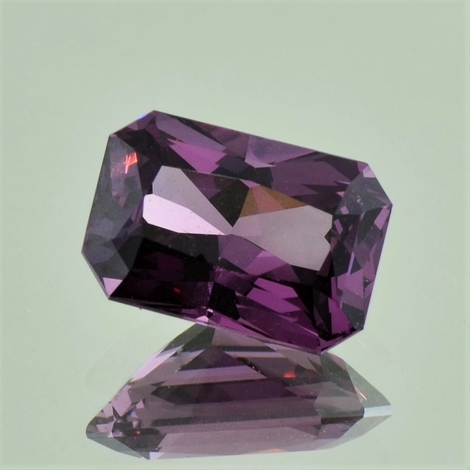 Spinell octagon purpur 5,22 ct