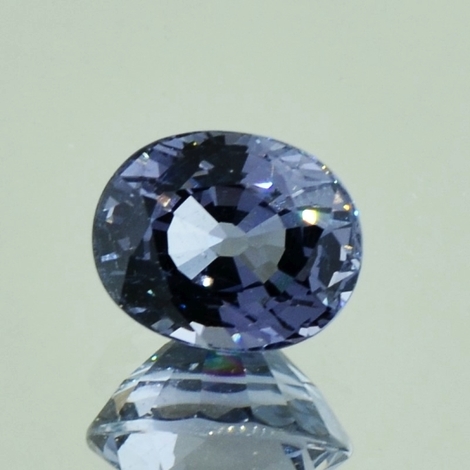Spinel oval blue 3.88 ct
