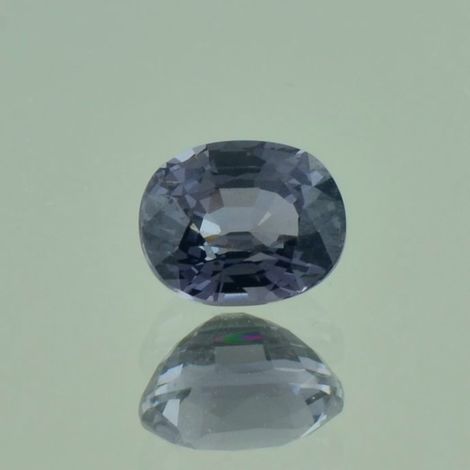 Spinell oval graublau 1,91 ct