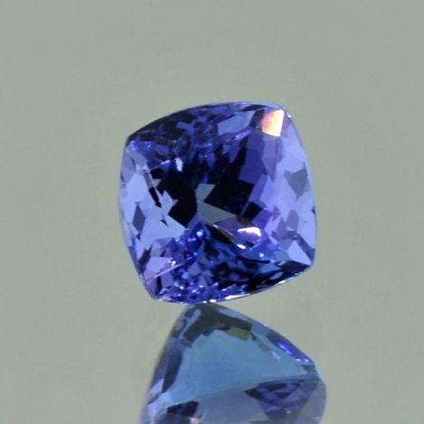 Tansanit, Antik facettiert (1,40 ct.) aus Tansania (Merelani Hills) Tansanit, Antik facettiert (1,40 ct.) aus Tansania (Merelani Hills)