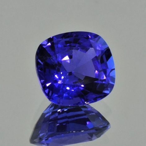 Tansanit, Antikoval facettiert (6,18 ct.) aus Tansania (Merelani Hills) Tansanit, Antikoval facettiert (6,18 ct.) aus Tansania (Merelani Hills)