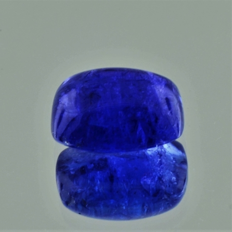 Tanzanite cabochon cushion blue 13.18 ct