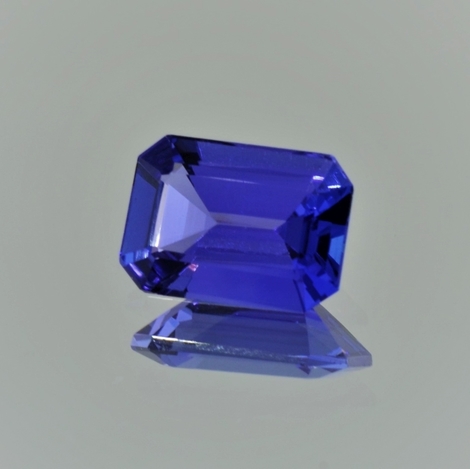 Tansanit octagon blau 3,23 ct Tansanit octagon blau 3,23 ct