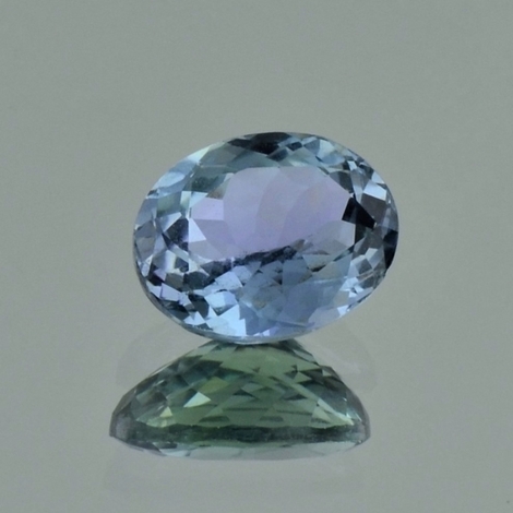 Tansanit, Oval facettiert (2,99 ct.) aus Tansania (Merelani Hills) Tansanit, Oval facettiert (2,99 ct.) aus Tansania (Merelani Hills)