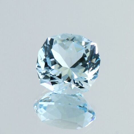Topas Design-Antik hellblau unbehandelt 7,63 ct