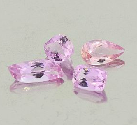 Topas Lot rosa 2,67 ct
