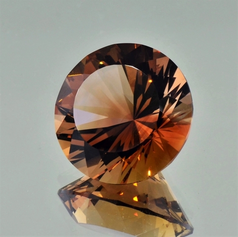 Topas Rund-Design orangebraun 27,74 ct Topas Rund-Design orangebraun 27,74 ct