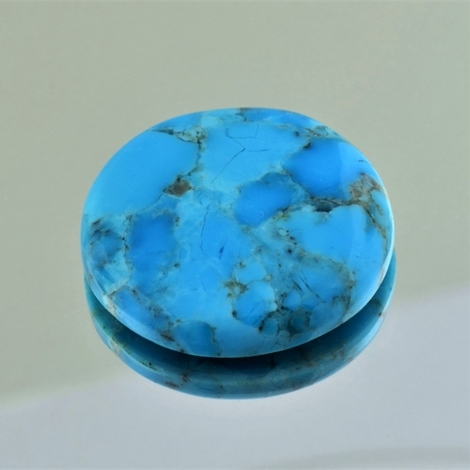 Türkis Cabochon rund 27,35 ct Türkis Cabochon rund 27,35 ct