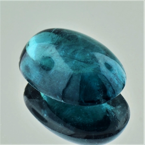 Turmalin Cabochon oval blaugrün 20,48 ct Turmalin Cabochon oval blaugrün 20,48 ct