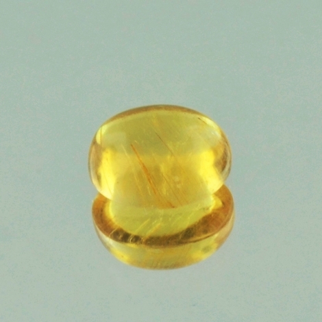 Turmalin Cabochon oval gelb 3,59 ct Turmalin Cabochon oval gelb 3,59 ct