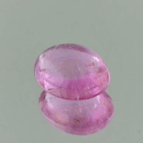 Tourmaline Cabochon oval light pink 6.71 ct
