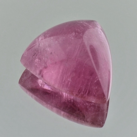 Tourmaline Cabochon trillion light pink 15.59 ct