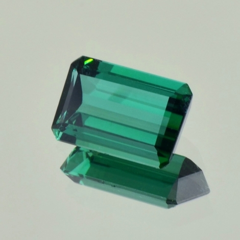 Turmalin octagon bläulich-grün 4,32 ct