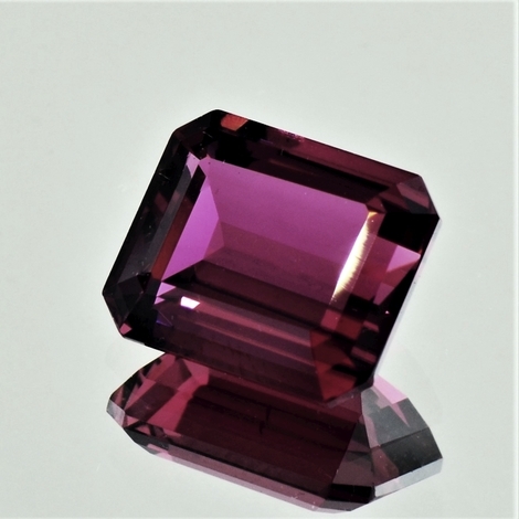Turmalin octagon bräunlich-purpurrot 7,41 ct Turmalin octagon bräunlich-purpurrot 7,41 ct