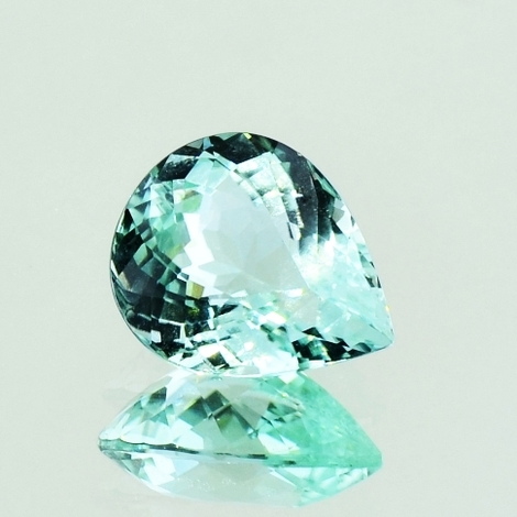 Turmalin, Tropfen facettiert (4,81 ct.) aus Mosambik Turmalin, Tropfen facettiert (4,81 ct.) aus Mosambik